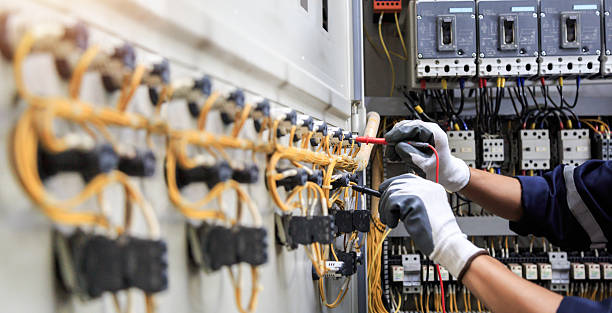 Professional Ceiling Fan Installation technician working in Fredericksburg, VA